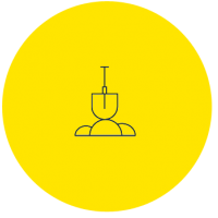 Icon Erschließung